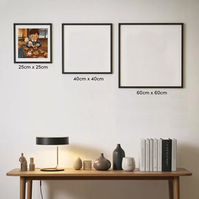 Mini diamantmaleri - Kirsebærflod