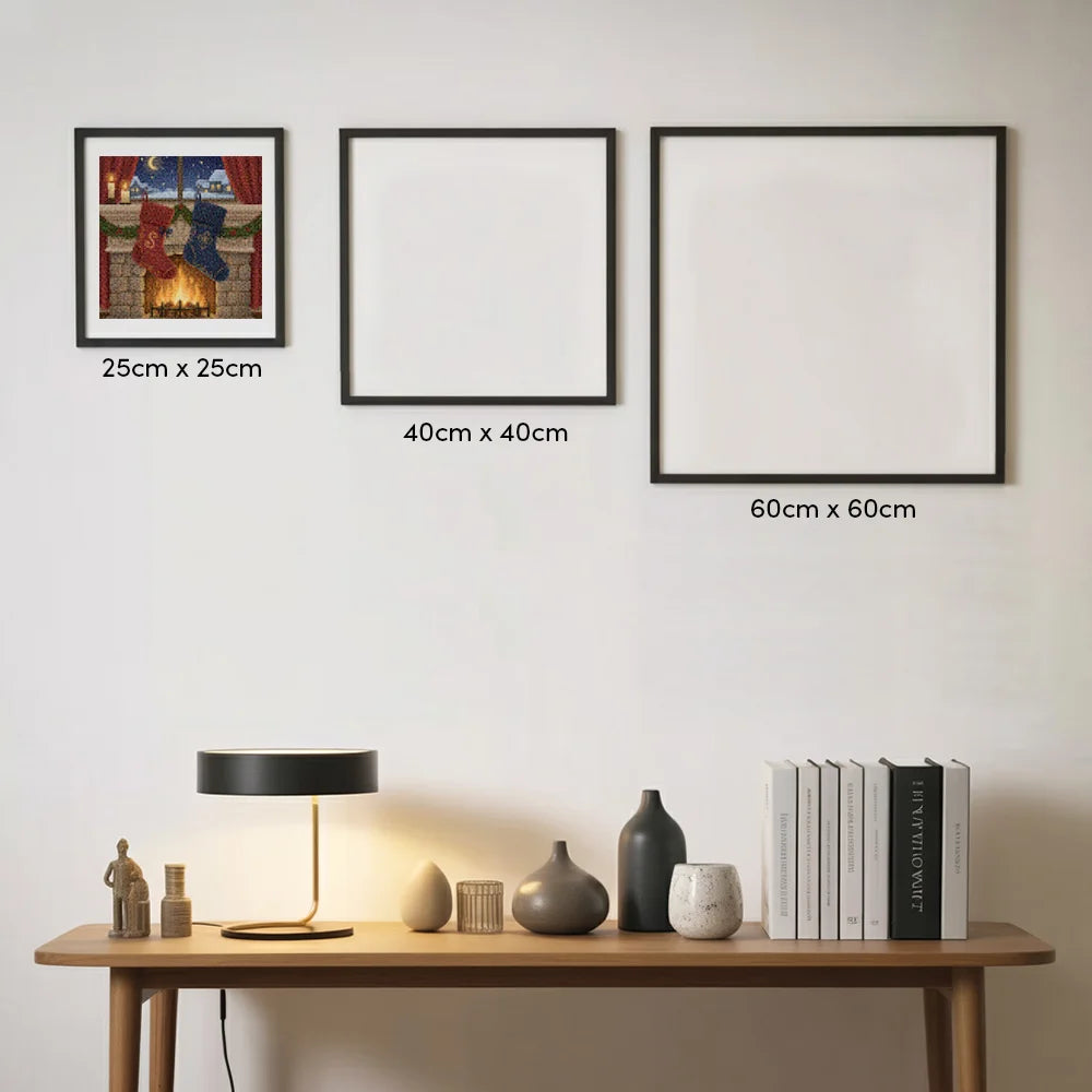 Mini diamantmaleri - Kirsebærflod