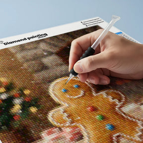 Mini diamantmaleri - Kirsebærflod