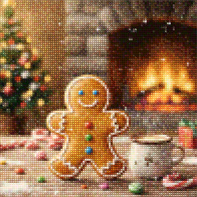 Mini diamantmaleri - Kirsebærflod