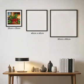 Mini diamantmaleri - Kirsebærflod