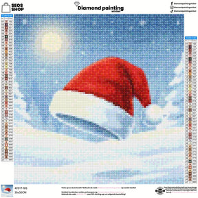 Mini diamantmaleri - Kirsebærflod