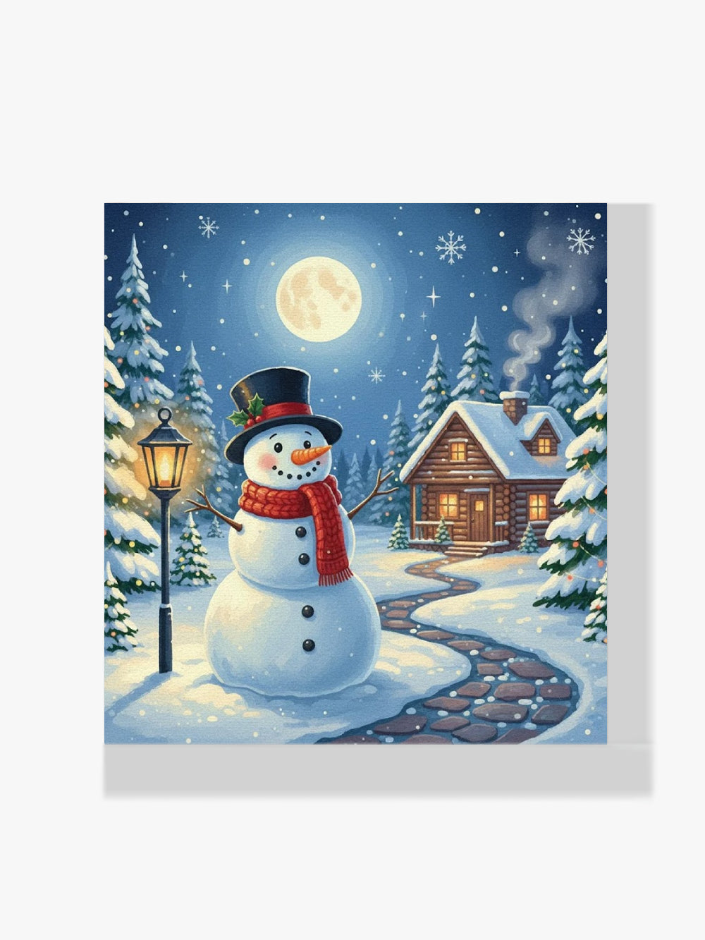 Mini diamantmaleri - Kirsebærflod