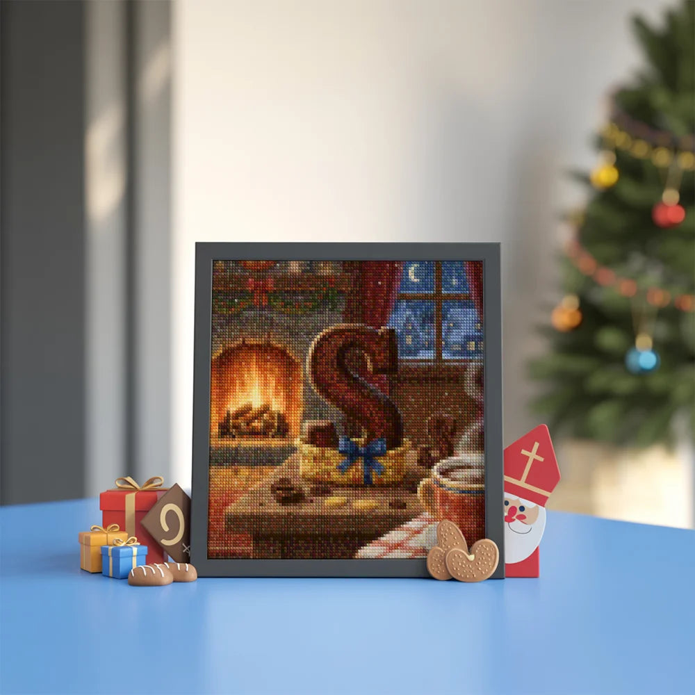 Mini diamantmaleri - Kirsebærflod