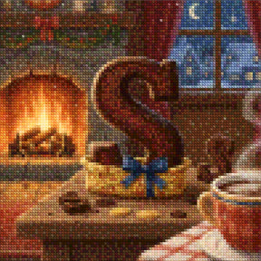 Mini diamantmaleri - Kirsebærflod