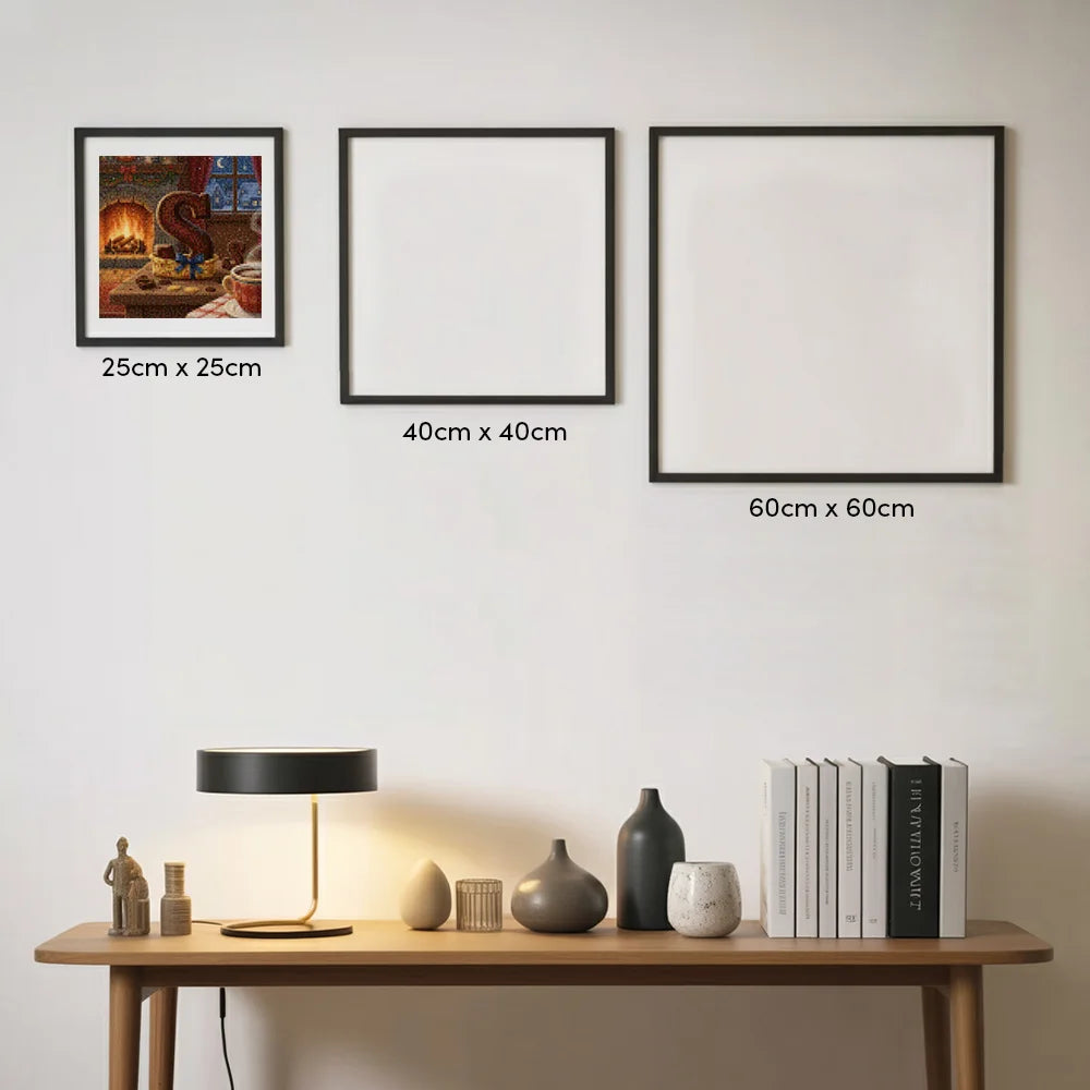 Mini diamantmaleri - Kirsebærflod