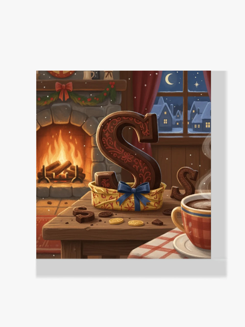 Mini diamantmaleri - Kirsebærflod