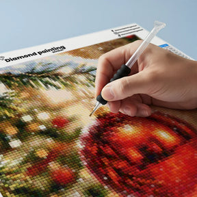 Mini diamantmaleri - Kirsebærflod