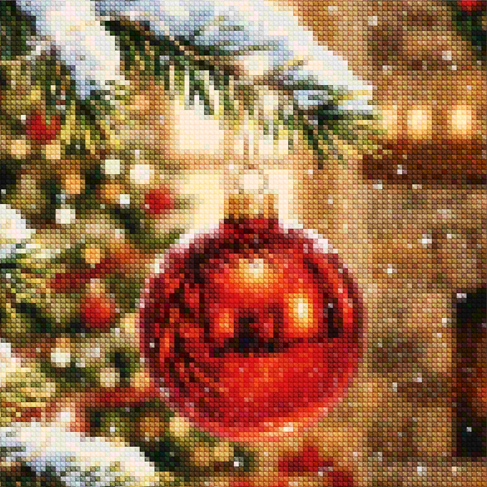 Mini diamantmaleri - Kirsebærflod