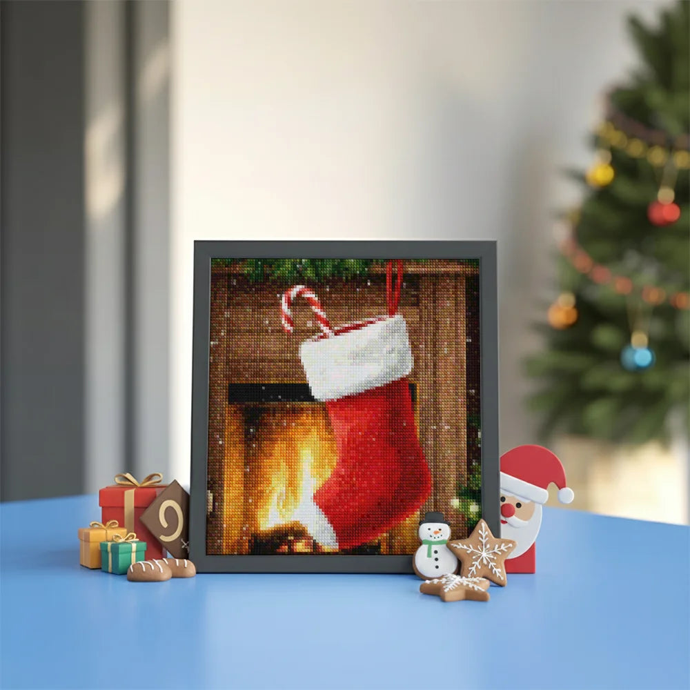 Mini diamantmaleri - Kirsebærflod