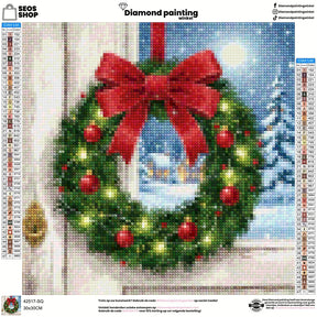 Mini diamantmaleri - Kirsebærflod