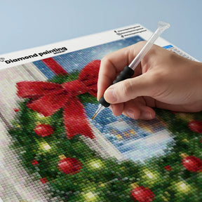 Mini diamantmaleri - Kirsebærflod