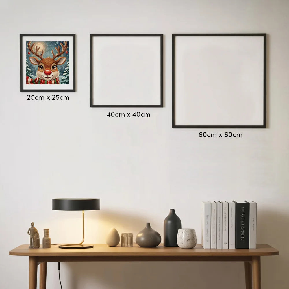 Mini diamantmaleri - Kirsebærflod