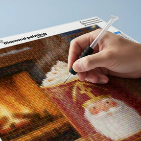 Mini diamantmaleri - Kirsebærflod