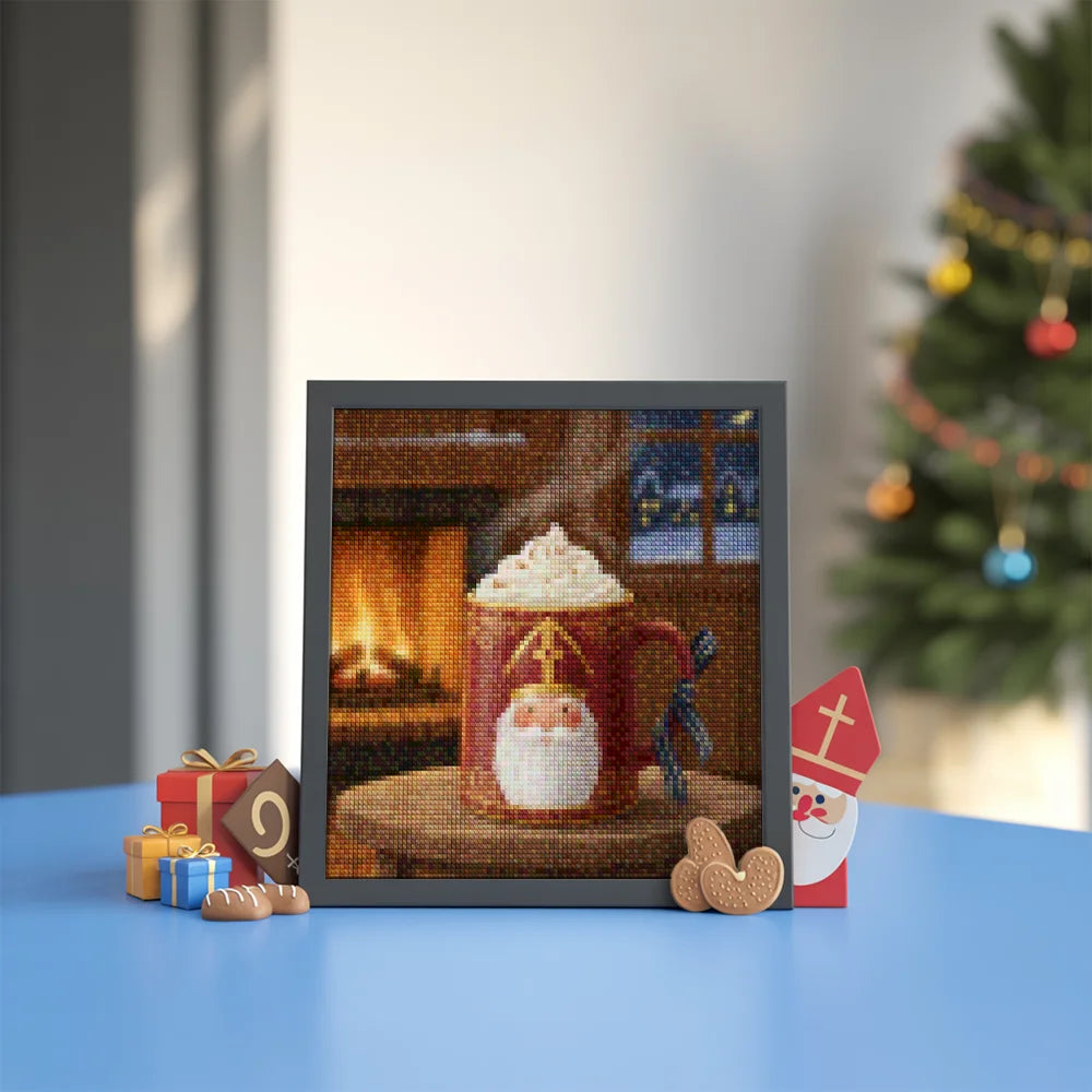 Mini diamantmaleri - Kirsebærflod