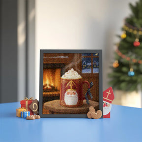 Mini diamantmaleri - Kirsebærflod