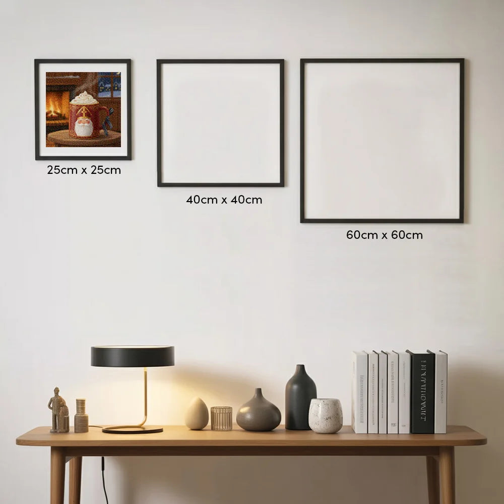 Mini diamantmaleri - Kirsebærflod