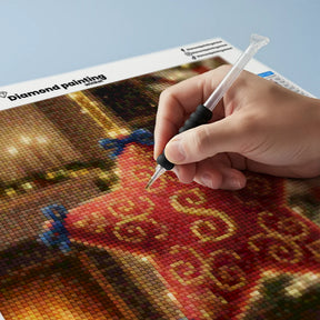 Mini diamantmaleri - Kirsebærflod