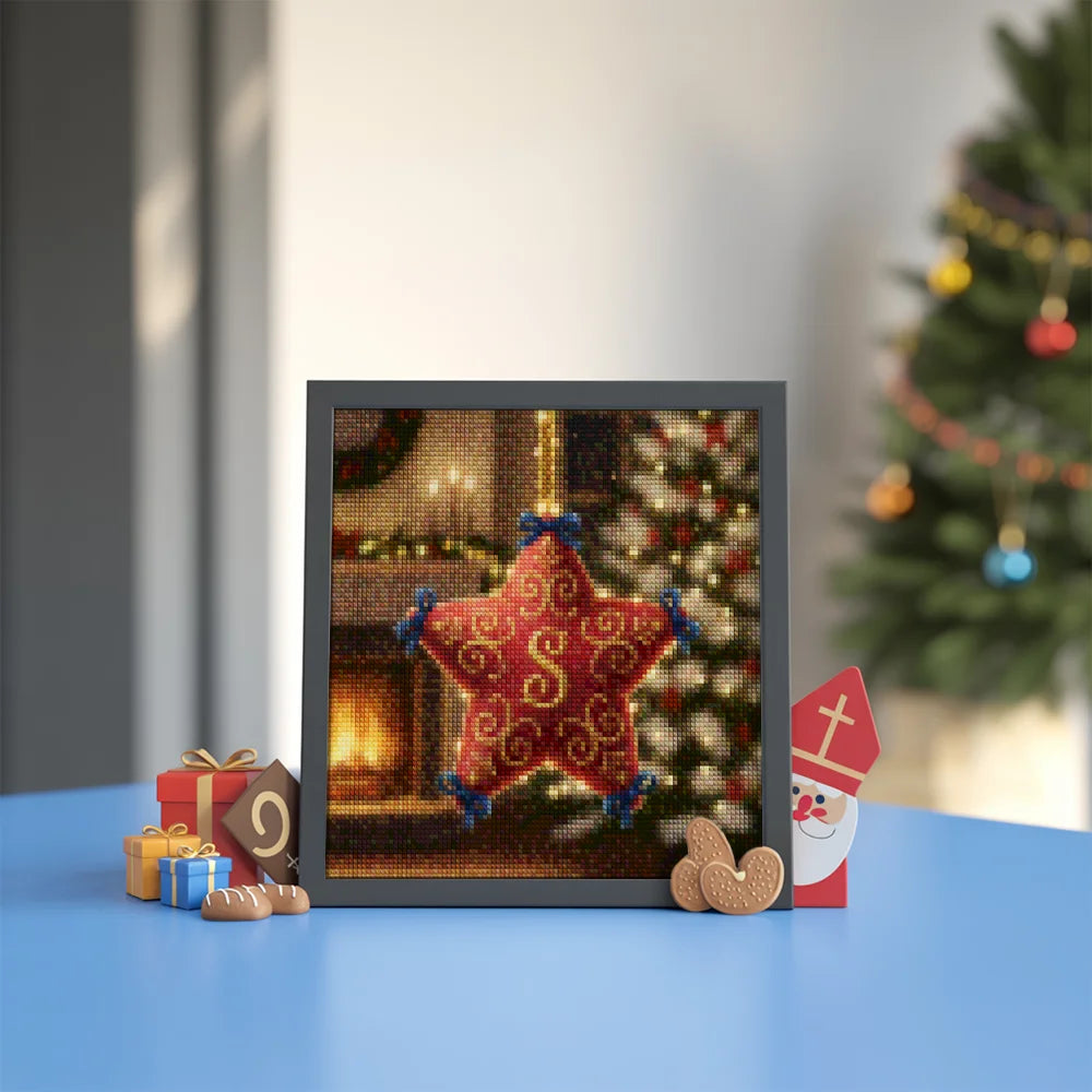 Mini diamantmaleri - Kirsebærflod