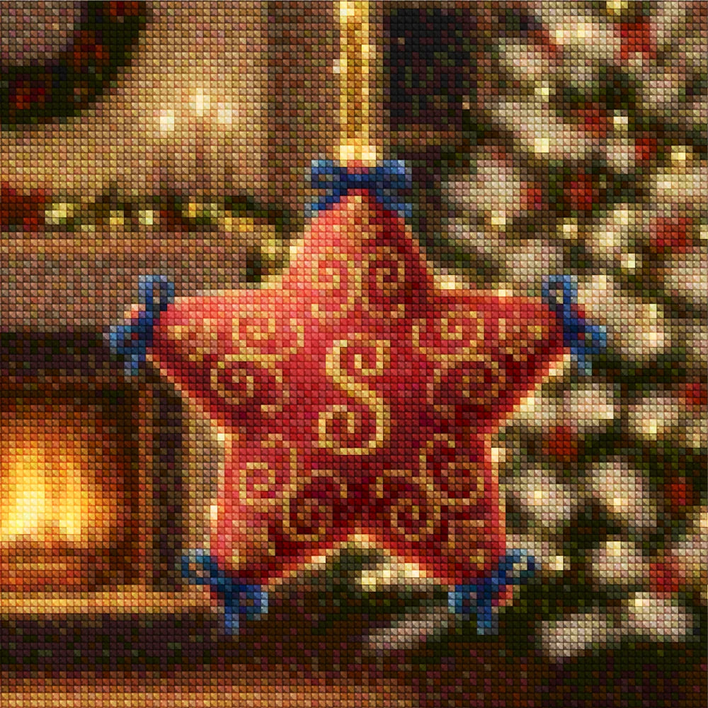 Mini diamantmaleri - Kirsebærflod