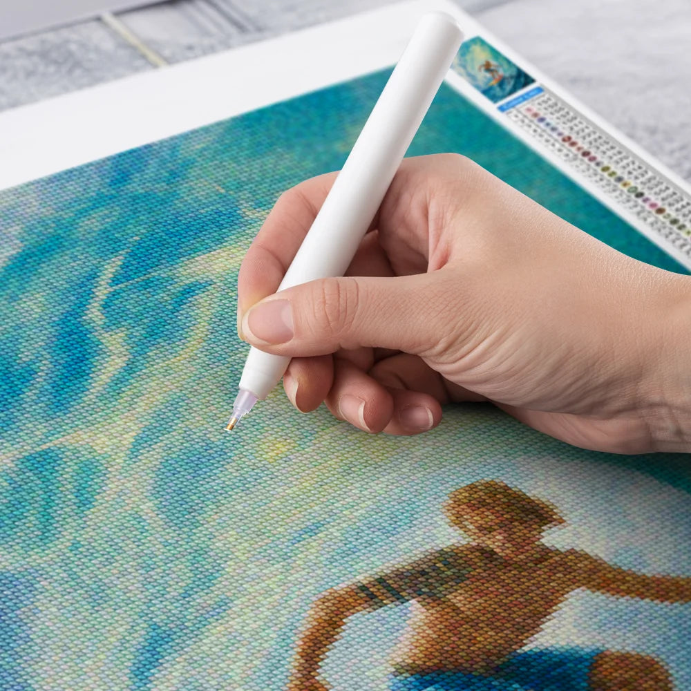 Diamantmaling - Toppen af krøllet