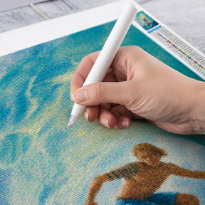 Diamantmaling - Toppen af krøllet