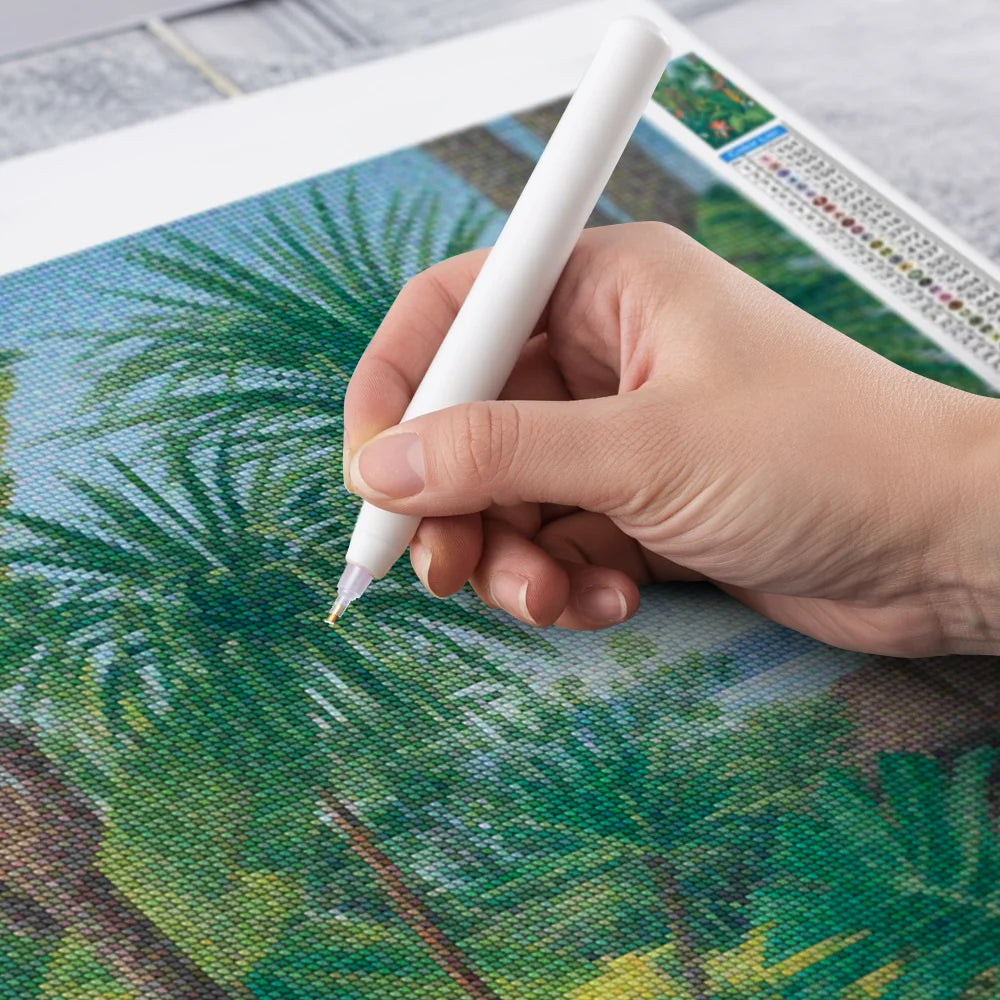 Diamantmaling - Tropernes nuancer