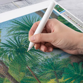 Diamantmaling - Tropernes nuancer