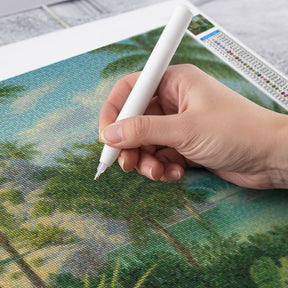 Diamantmaling - Frodige troper