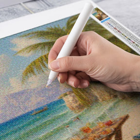 Diamantmaleri - Gylden Siesta