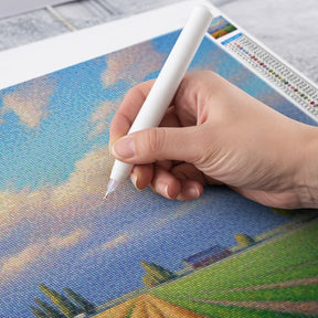 Diamantmaleri - Lys horisont