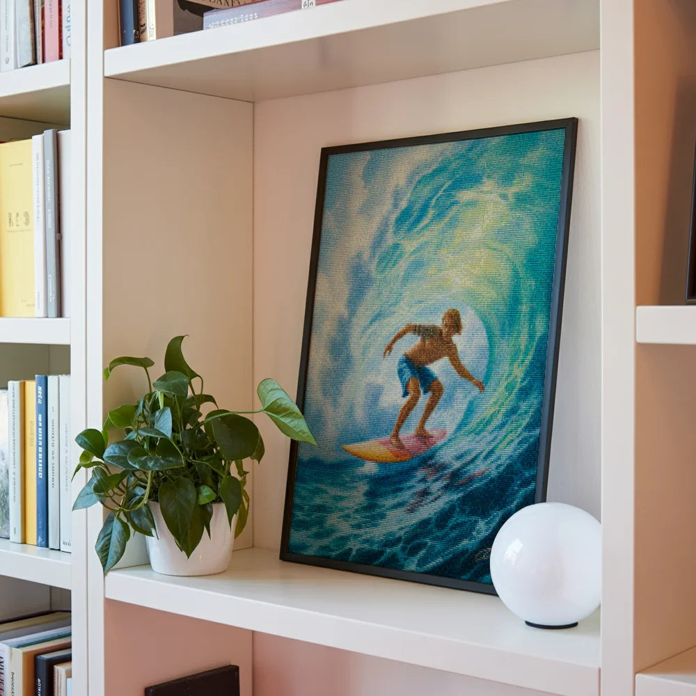 Diamantmaling - Toppen af krøllet