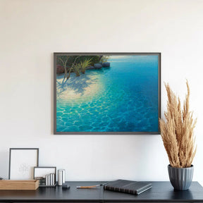 Diamantmaleri - Blå Lagune