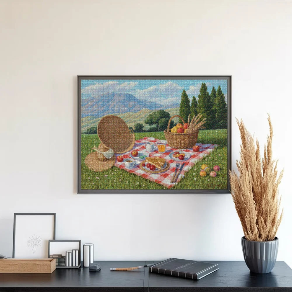 Diamantmaleri - Pastel Picnic