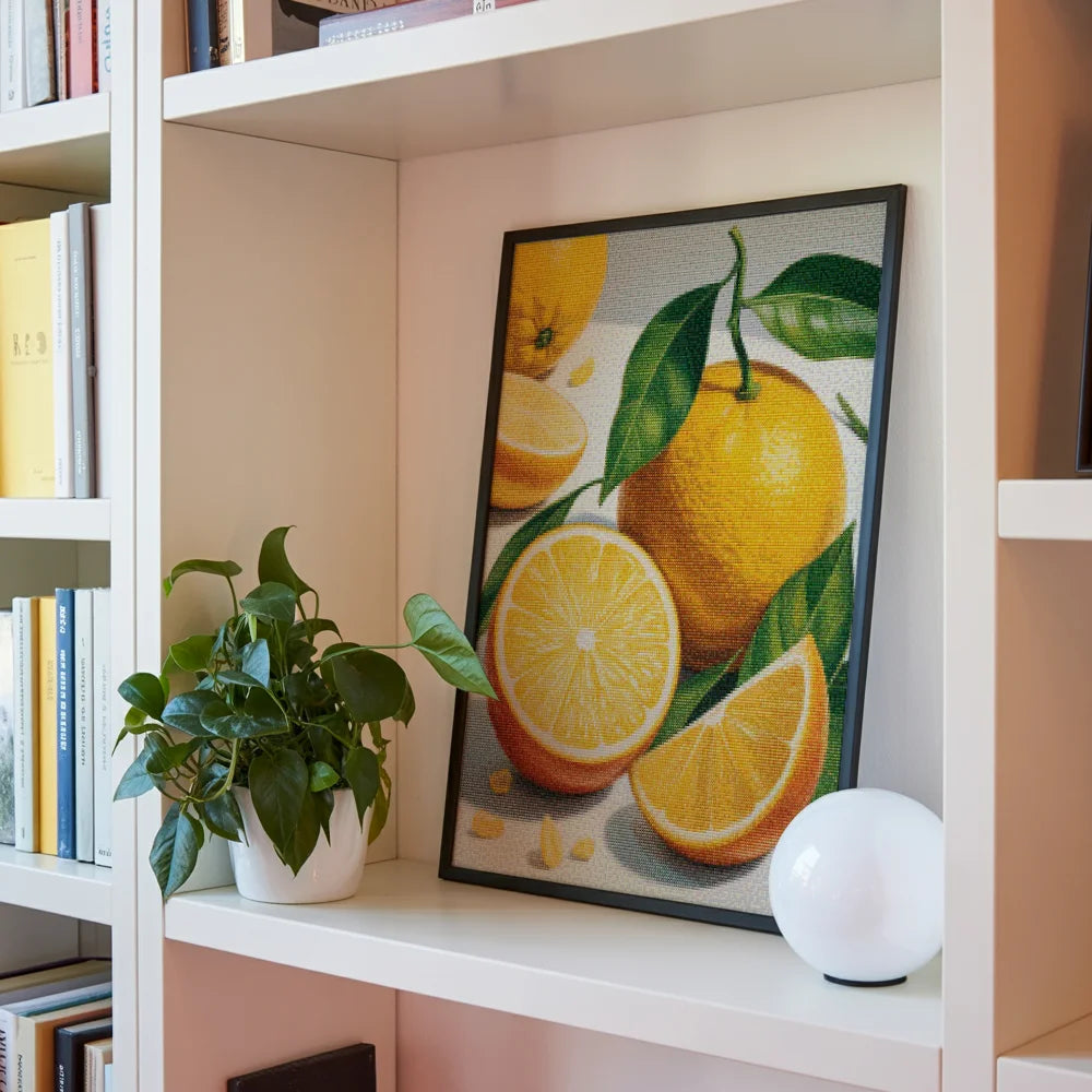 Diamantmaleri - Gylden Citrus