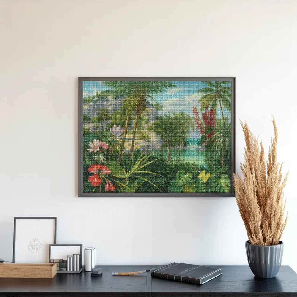 Diamantmaling - Frodige troper