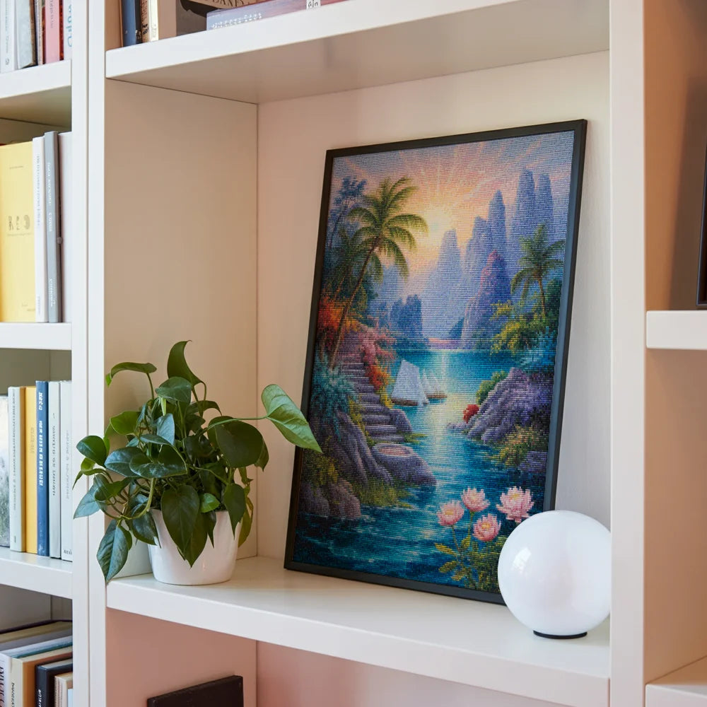 Diamantmaling - Radiant Retreat