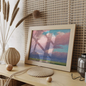 Diamantmaleri - Lyserøde himmel