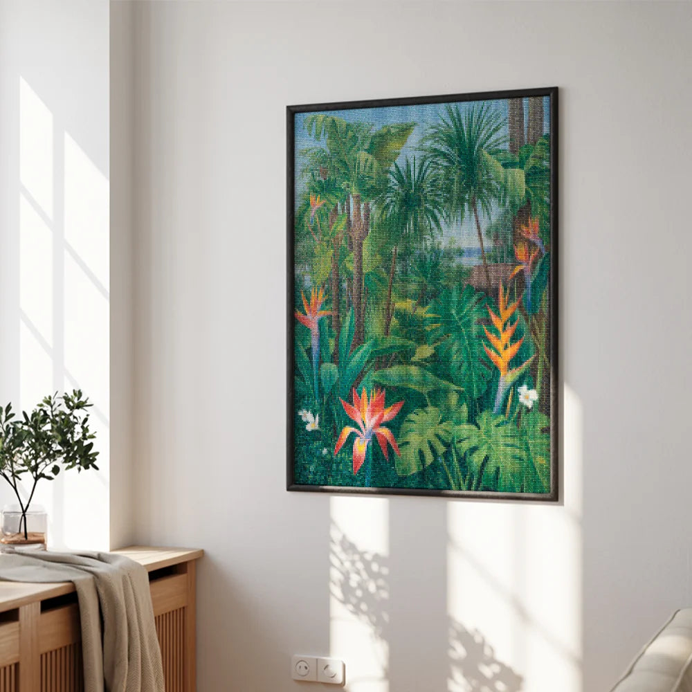 Diamantmaling - Tropernes nuancer