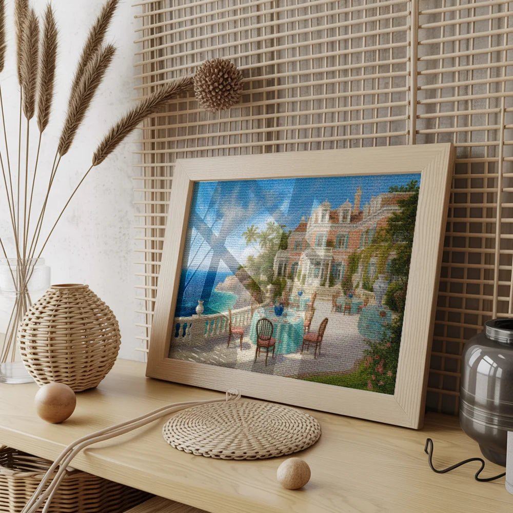 Diamantmaleri - Kystdrømmelandskab