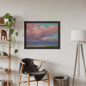 Diamantmaleri - Lyserøde himmel