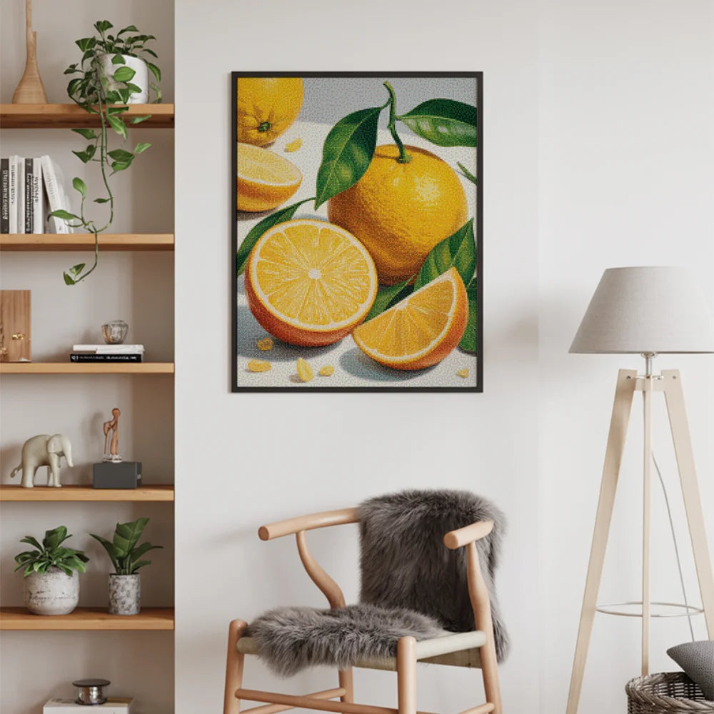 Diamantmaleri - Gylden Citrus