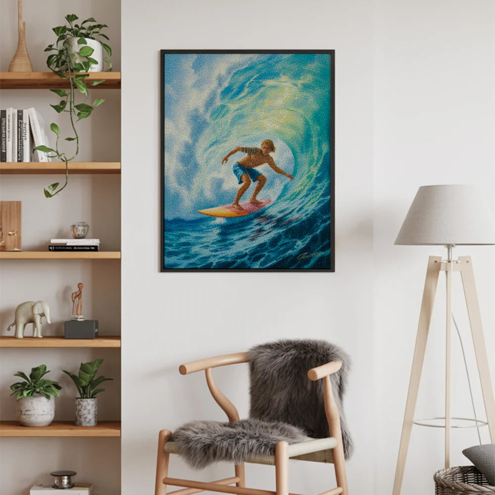 Diamantmaling - Toppen af krøllet