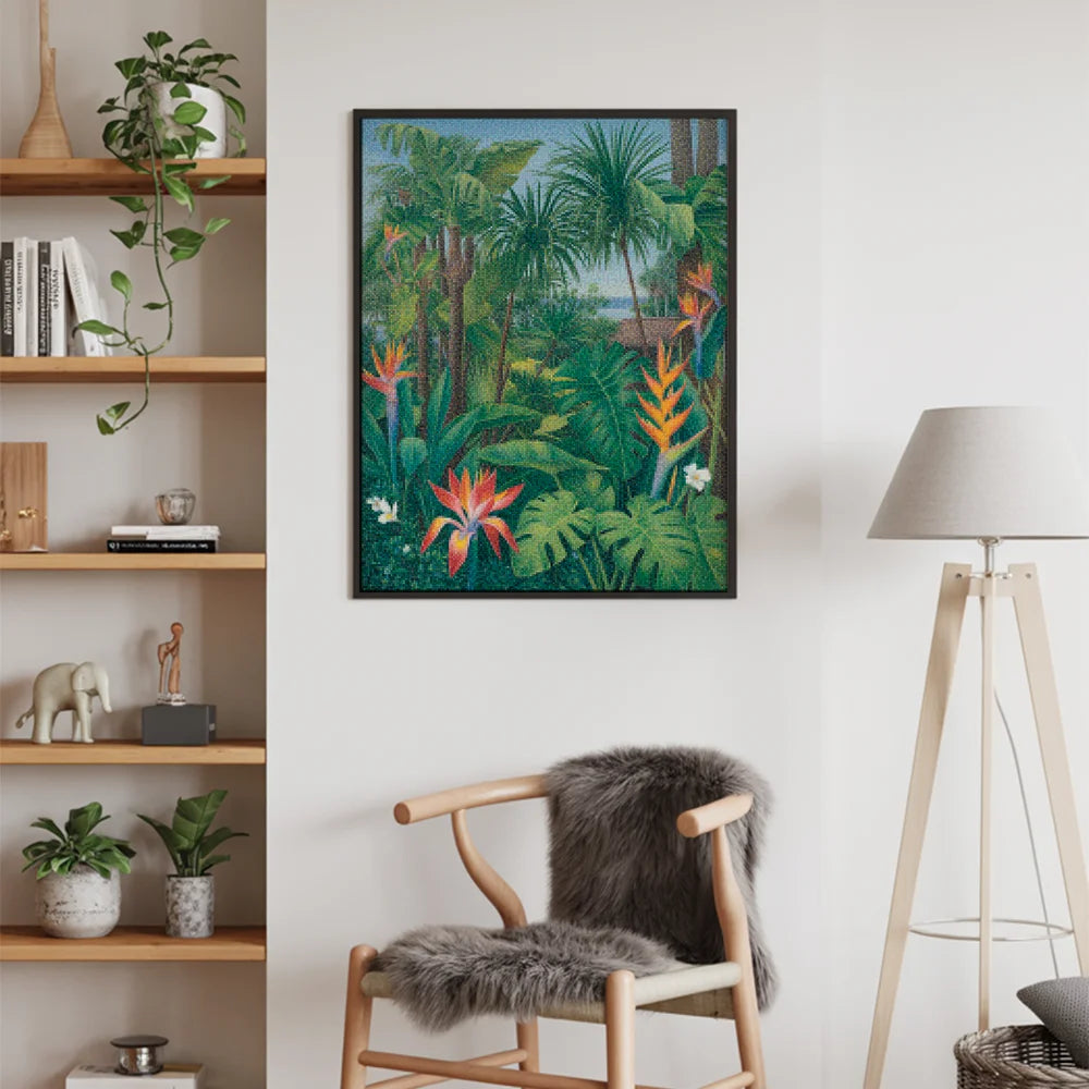 Diamantmaling - Tropernes nuancer