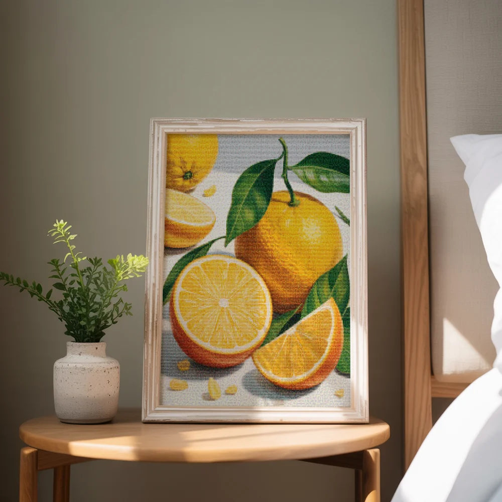 Diamantmaleri - Gylden Citrus