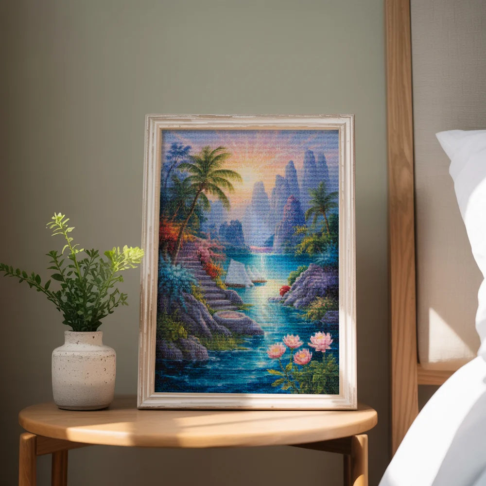 Diamantmaling - Radiant Retreat