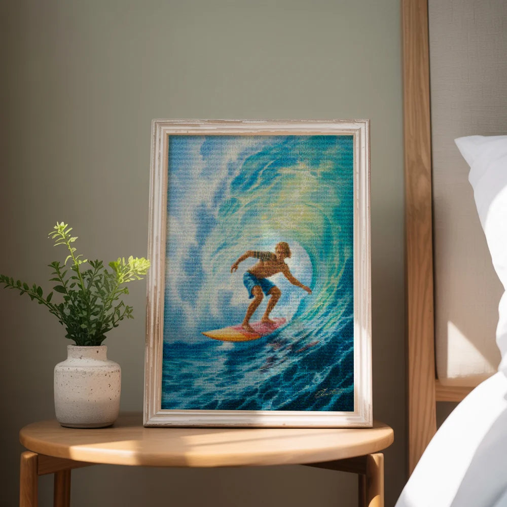 Diamantmaling - Toppen af krøllet