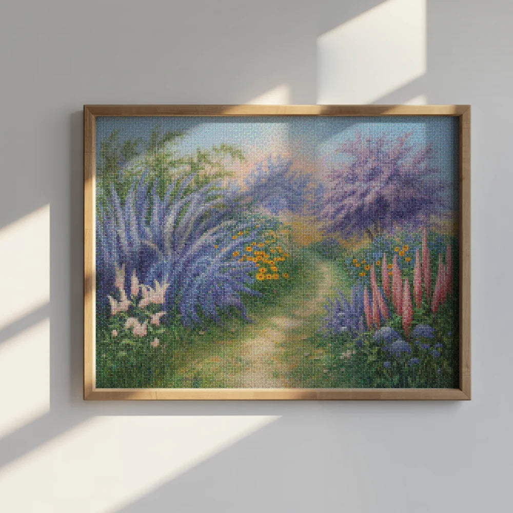 Diamantmaleri - Havehvisken