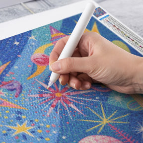 Diamantmaleri - Stjerneskov