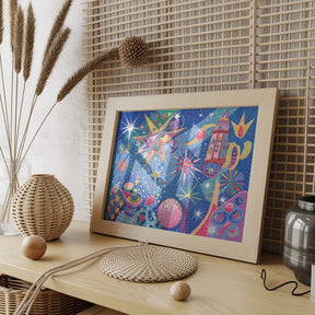 Diamantmaleri - Stjerneskov